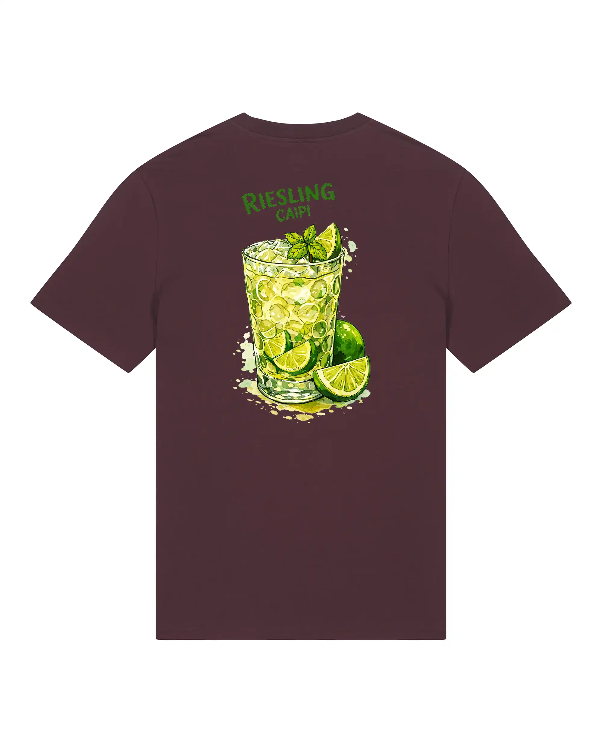 Riesling Caipi T-Shirt – Produktbild – Bio Pfaelzer Streetwear | PFALZVIBE