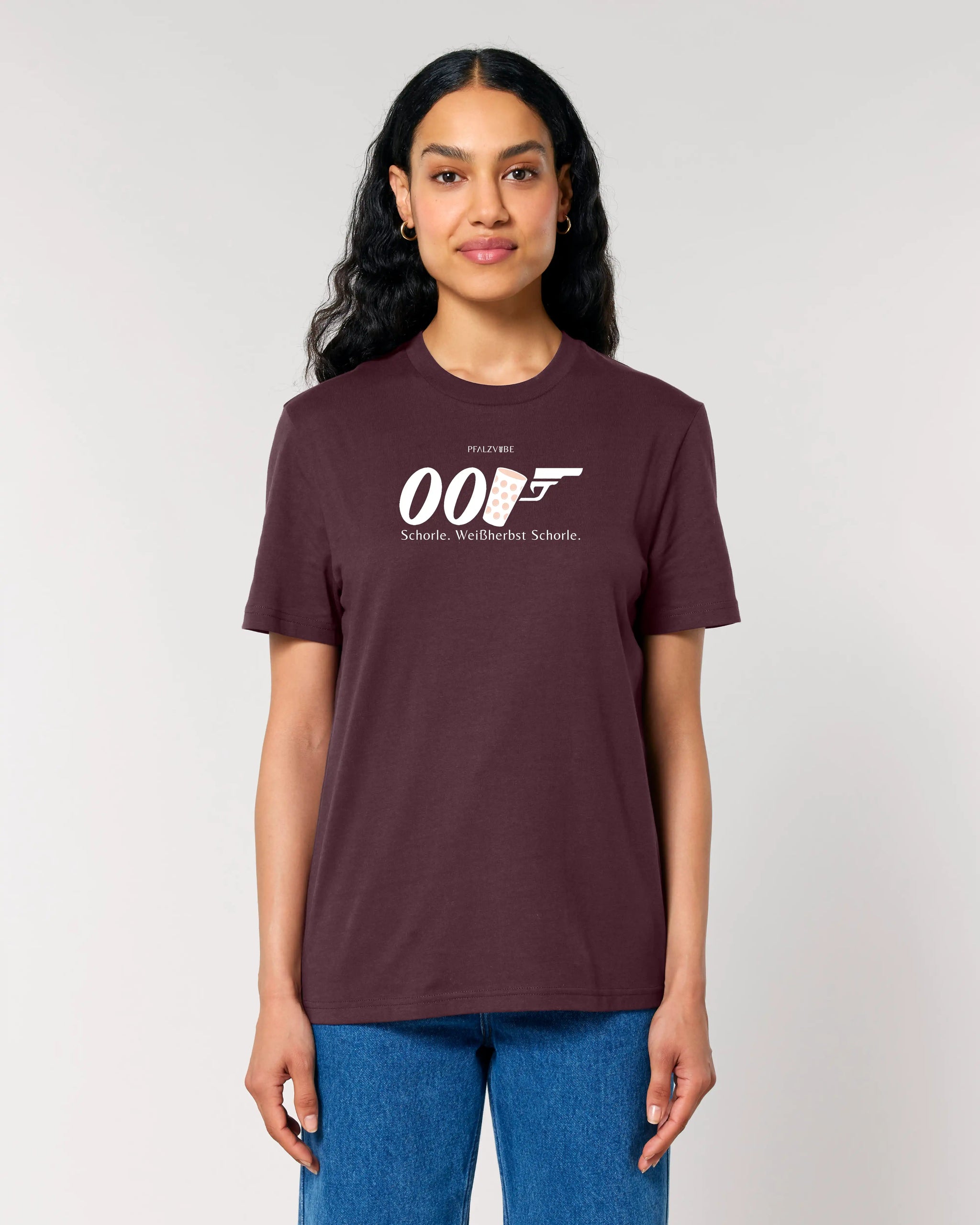 00Schorle T-Shirt - Schorle. Weißherbst Schorle – Frontansicht – Bio Pfaelzer Streetwear | PFALZVIBE