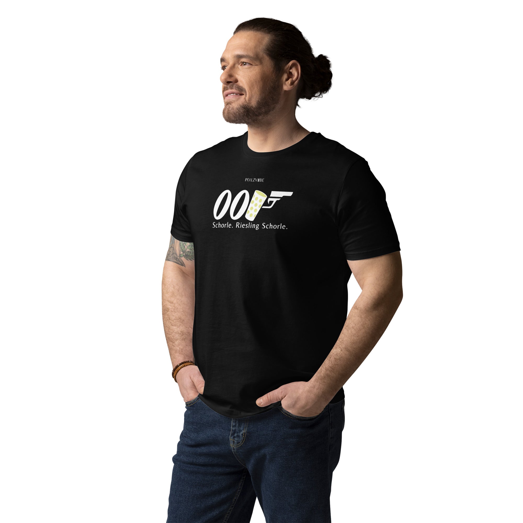 00Schorle T-Shirt - Schorle. Riesling Schorle. – Produktbild – Bio Pfaelzer Streetwear | PFALZVIBE