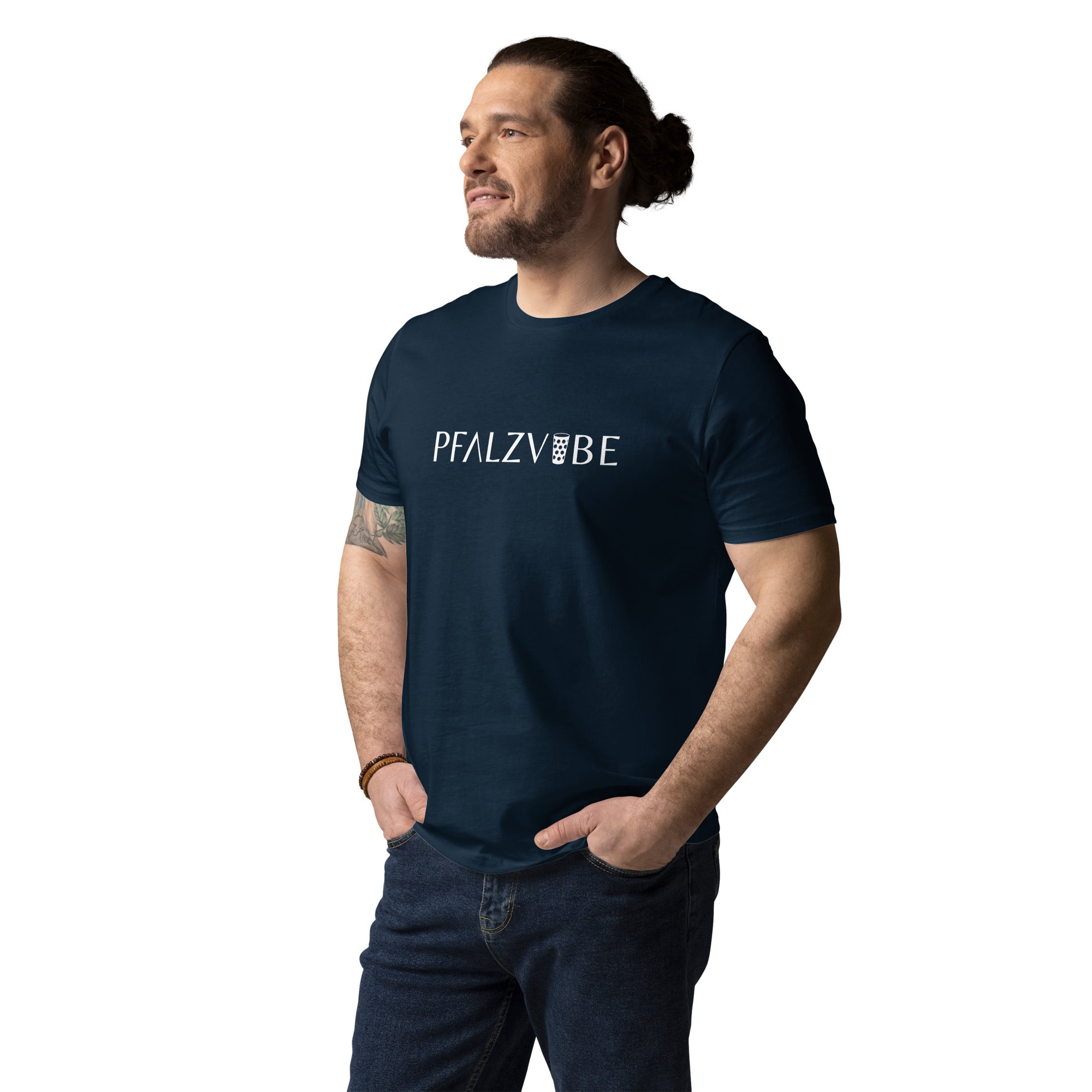 PFALZVIBE Classic Logo T-Shirt – Weiteres Bild – Bio Pfaelzer Streetwear | PFALZVIBE