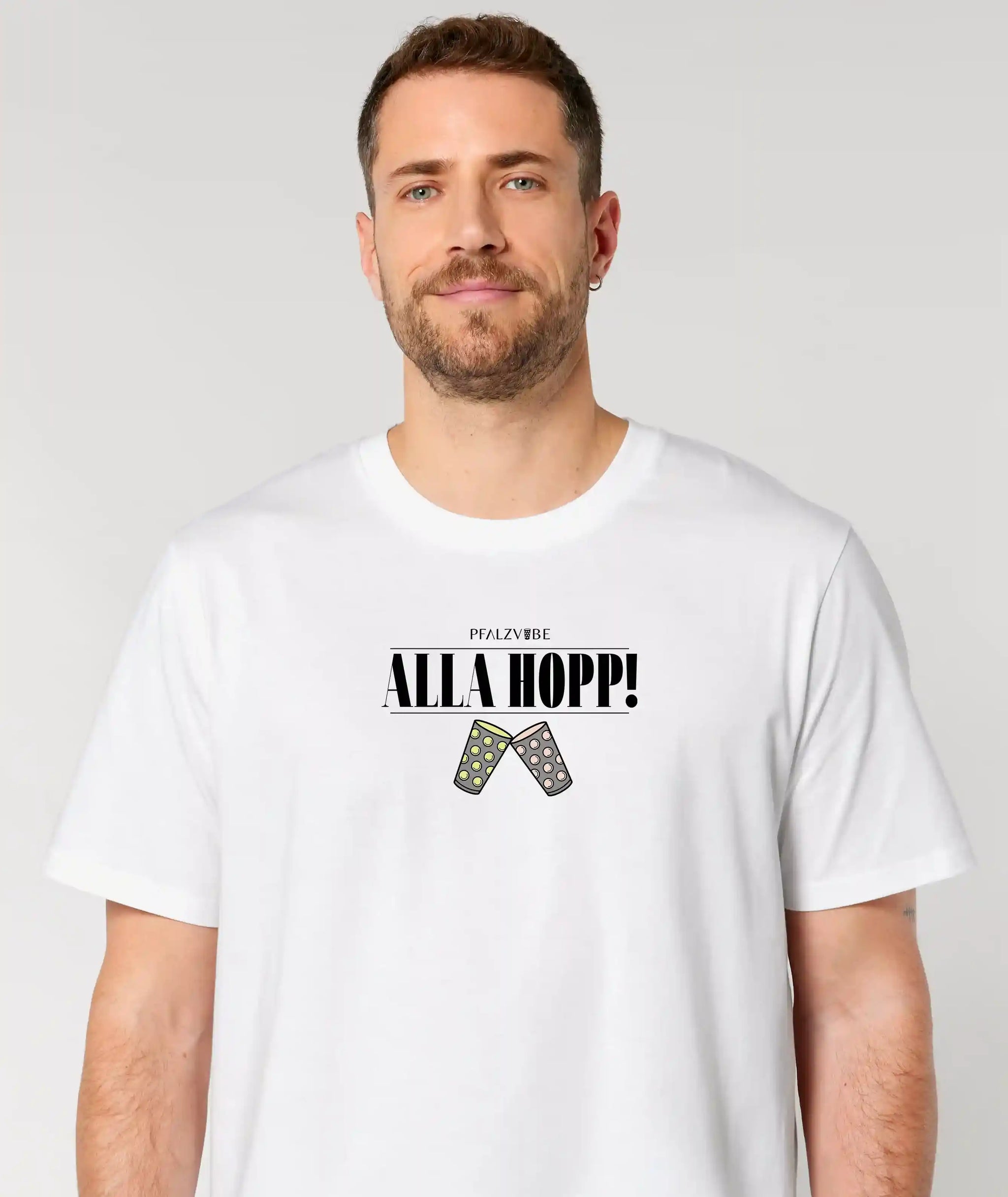 ALLA HOPP! T-Shirt – Produktbild – Bio Pfaelzer Streetwear | PFALZVIBE