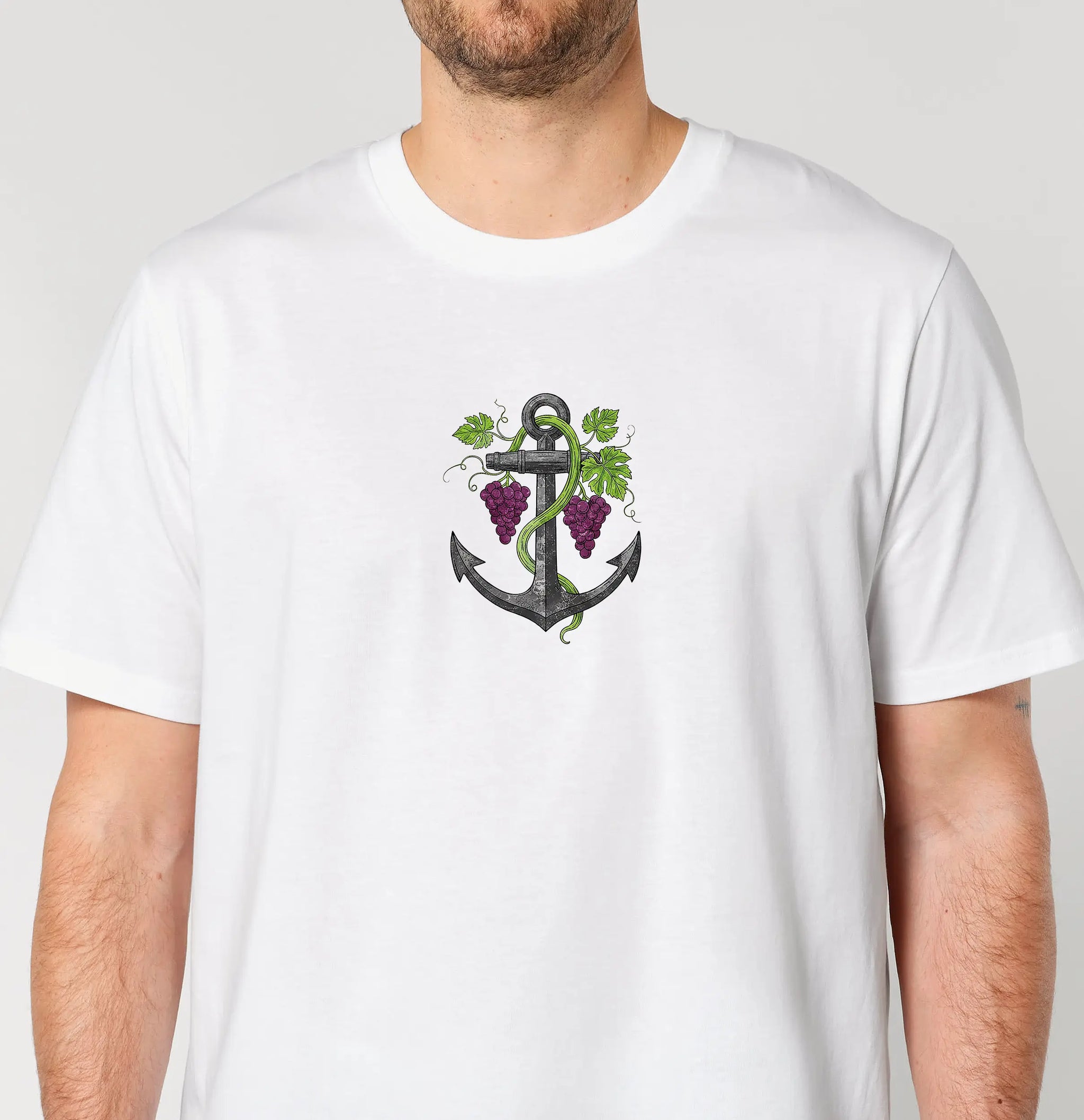 Pfalzanker T-Shirt - Brustprint groß – Produktbild – Bio Pfaelzer Streetwear | PFALZVIBE