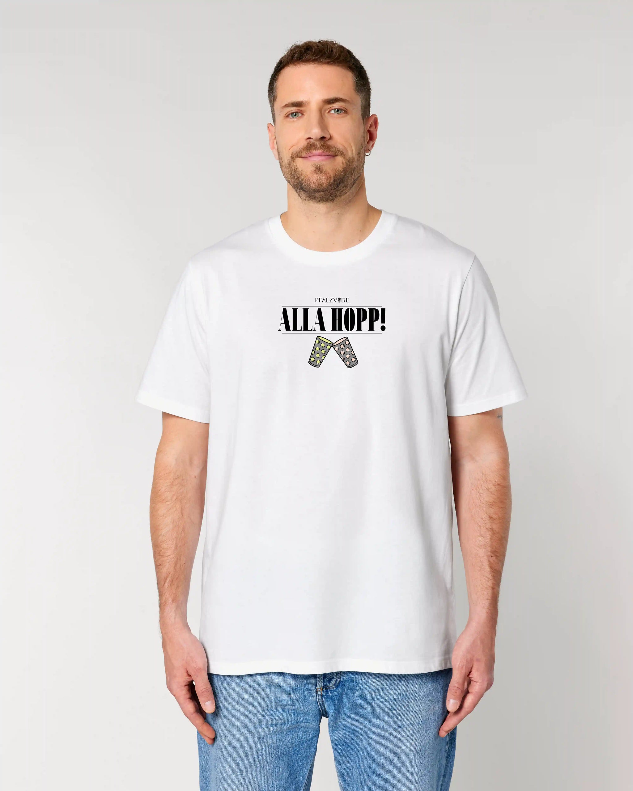 ALLA HOPP! T-Shirt – Produktbild – Bio Pfaelzer Streetwear | PFALZVIBE