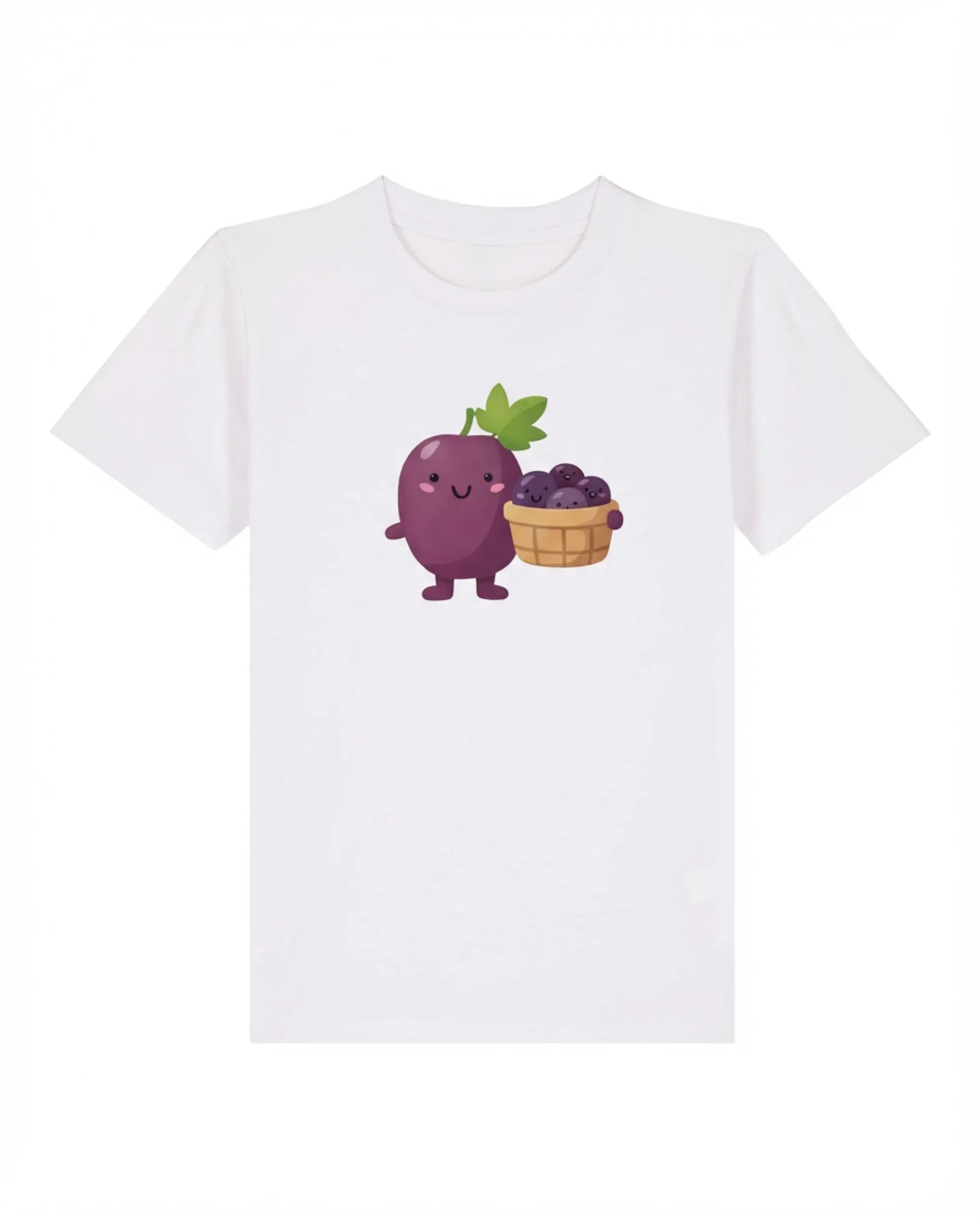 Happy Traube Kinder T-Shirt – Rueckansicht – Bio Pfaelzer Streetwear | PFALZVIBE