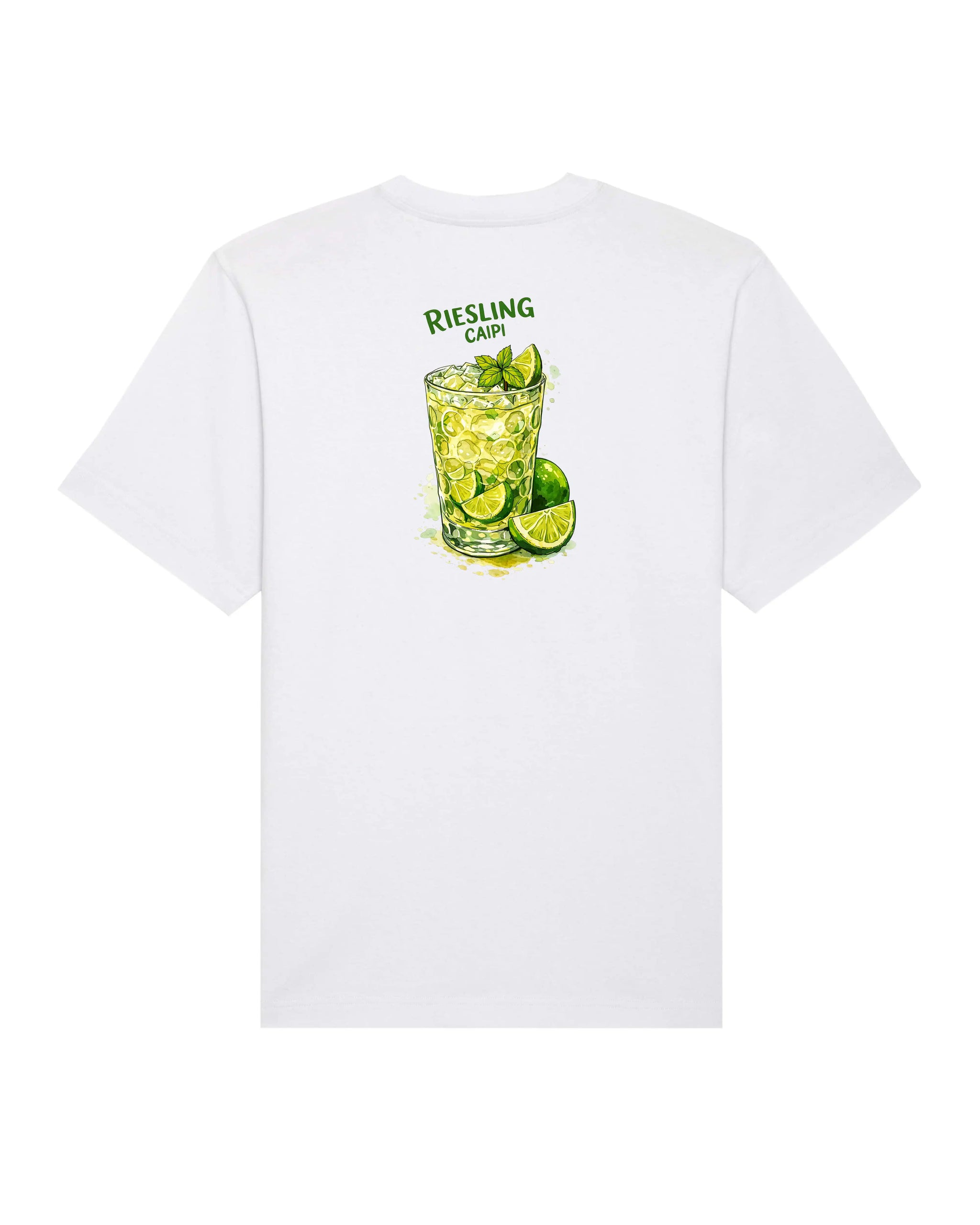 Riesling Caipi Oversized T-Shirt – Rueckansicht – Bio Pfaelzer Streetwear | PFALZVIBE