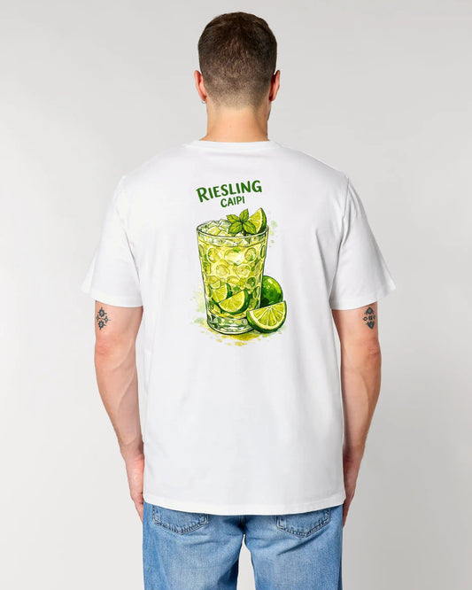 Riesling Caipi T-Shirt – Frontansicht – Bio Pfaelzer Streetwear | PFALZVIBE