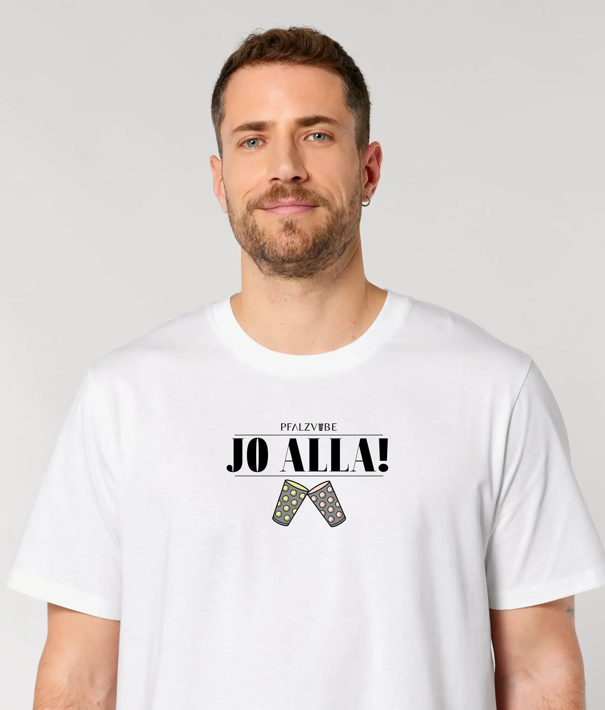 JO ALLA! T-Shirt – Weiteres Bild – Bio Pfaelzer Streetwear | PFALZVIBE
